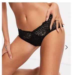 FREE PEOPLE Intimately FP Eyes On You Sheer Lace Bodyshorts